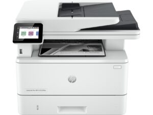HP LaserJet Pro 4103dw Conexiones inalámbricas Multifunction Blanco y negro Impresora, Copiadora, escáner; Doble cara