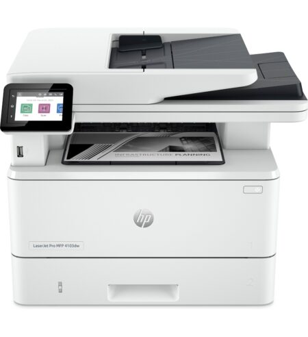 HP Laserjet Pro 4103Fdw Conexiones Inalámbricas Multifunction Blanco Y Negro Impresora, Copiadora, Escáner; Doble Cara