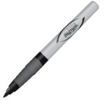Marcador Permanente Azor Signal 30001 Negro. Punto Fino. Paquete Con 12 Piezas. -