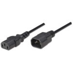 301152 Cable De Alimentación Monitor A CPU, 1.8M, Conecta La Mayoría De Monitores A La Fuente De Alimentación De La Pc , Sirve Como Cable De Extensión