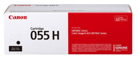 Toner Canon Cartridge 055H 3020C001Aa/7600 Paginas/Color Negro