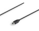 Cable USB V2.0 A-Mini B 3.0M Negro