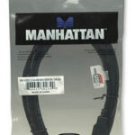 Cable USB V2.0 A-Mini B 3.0M Negro