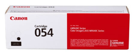 Toner Canon 054 Bk Negro 1500 Paginas, 3024C001Aa