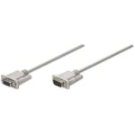 Cable Extension Serial Db9 M-H De 1.8Metros Manhattan 304238