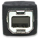Cable USB V2.0 A-B 0.9M Negro