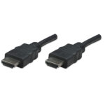 308441 Cable HDMI Macho A Macho, Blindado, 1080P Ancho De Banda: 10.2 Gbps Negro, 7.5M