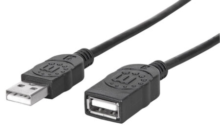 308519 Cable Usb-a V2.0 Ext. 0.9m Negro