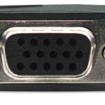 309011 Extension VGA Hd15 Macho A Hd15 Hembra; 1.8 M. Negro, Completamente Blindado Para Reducir La Interferencia.