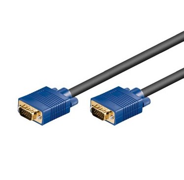 Cable VGA – Hd15 – 1.8 M, VGA (D-Sub), VGA (D-Sub), Macho/Macho, Azul, 311818 Brobotix