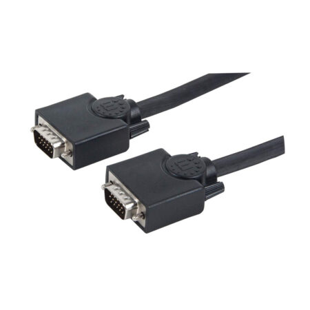 313629 Cable Para Monitor Svga Hd 15 Macho A Hd 15 Macho, Negro, 15m.