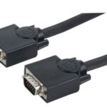 313629 Cable Para Monitor Svga HD 15 Macho A HD 15 Macho, Negro, 15M.