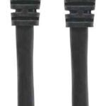 Cable De Red S/Ftp - Cat6A, .3M (1Ft), 100 Cobre, Hasta 10Gb, Contactos 50Micras De Oro, Blindado, Cable Patch Negro Intellinet 313834