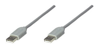 317887 Cable Usb A A A, Gris, 1.8 M. Onecta Un Hub O Dispositivo Usb A Un Hub Usb O A Una Computadora Compatible Usb