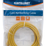 CABLE DE RED UTP CAT5E INTELLINET RJ-45 MACHO - RJ-45 MACHO/3M/COLOR AMARILLO/319805