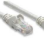 Cable De Red Utp, Cat5E, 4.2M (14Ft), 100% Cobre, Contactos Chapa De Oro, Cable Patch Gris Intellinet 319812