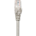 Cable De Red Utp, Cat5E, 7.5M (25Ft), 100% Cobre, Contactos Chapa De Oro, Cable Patch Gris Intellinet 319867