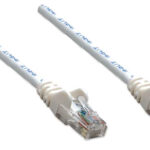 Cable De Red Utp Cat5E RJ45 De 2.0Metros, Intellinet 320689 Color Blanco