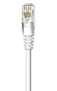 Cable De Red Utp Cat5E RJ45 De 3.0Metros, Intellinet 320696 Color Blanco