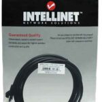 Cable De Red Utp Cat5E RJ45 De 2.0Metros, Intellinet 320757 Color Negro