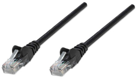 Cable De Red Patch Cat5E RJ45 7.6M Negro