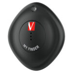 Localizador Verbatim 32131, Bluetooth Myfinder, Blanco Y Negro Paquete C/2 Piezas