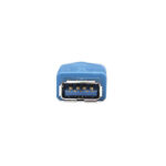 Cable Extension USB 2 Metros Velocidad 3.0 Color Azul