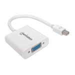 Adaptador Mini Displayport A VGA Hembra Manhattan 322508