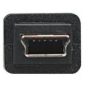 Cable USB V2.0 A-Mini B 0.9M Negro