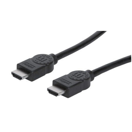 Cable HDMI Manhattan M-M 1.4 Velocidad/Blindado/Negro/2M, 323215