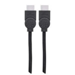 Cable HDMI Manhattan M-M 1.4 Velocidad/Blindado/Negro/2M, 323215
