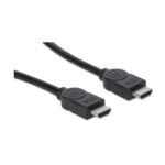 323260 Cable HDMI 4K De Alta Velocidad Con Canal Ethernet, Macho A Macho, Blindado, Color Negro, 15 M