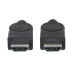 323260 Cable HDMI 4K De Alta Velocidad Con Canal Ethernet, Macho A Macho, Blindado, Color Negro, 15 M
