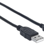 Cable USB 2.0 Manhattan A-Micro-B 50Cm Negro 325677