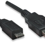Cable USB De Alta Velocidad Manhattan De USB 2.0 A Macho-Micro USB 2.0 B Macho Negro, 325684