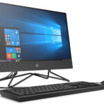 HP 200 G4 Intel® Core™ i5 54.6 cm (21.5″) 1920 x 1080 Pixeles 8 GB DDR4-SDRAM 256 GB SSD PC todo en uno Windows 10 Pro Wi-Fi 5 (802.11ac) Negro