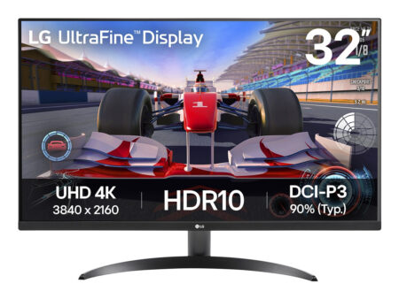 Monitor 31.5″ LG Ultrafine 32Ur500K-B LCD/Pantalla Plana/VA/HDMI/DP/Bocina Stereo Con Waves Maxxaudio/Color Negro