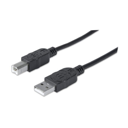 333368 Cable Para Dispositivos Usb B De Alta Velocidad. Usb 2.0, A Macho/ B Macho, 480 Mbps, 1.8 M, Negro
