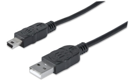 333375 Cable Usb 2.0 A Macho/ Mini-b Macho, 480 Mbps, 1.8 M, Negro