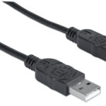 333375 Cable USB 2.0 A Macho/ Mini-B Macho, 480 Mbps, 1.8 M, Negro