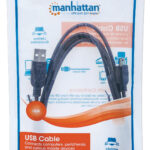 333375 Cable USB 2.0 A Macho/ Mini-B Macho, 480 Mbps, 1.8 M, Negro