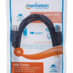 Cable USB A-B 5.0M Impresora Negro