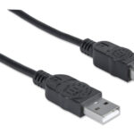 Cable USB A-B 5.0M Impresora Negro