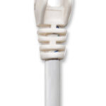 Cable De Red Utp - Cat6, 2M (7Ft), 100 Cobre, Contactos Chapa De Oro, Cable Patch Blanco Intellinet 341967