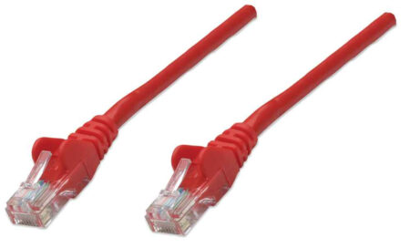 Cable De Red Cat. 6 De 3 Metros Rojo Intellinet 342179