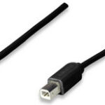 342650 Cable USB Para Impresora USB-A A USB- B Macho-Macho, Negro, 1.8 M,