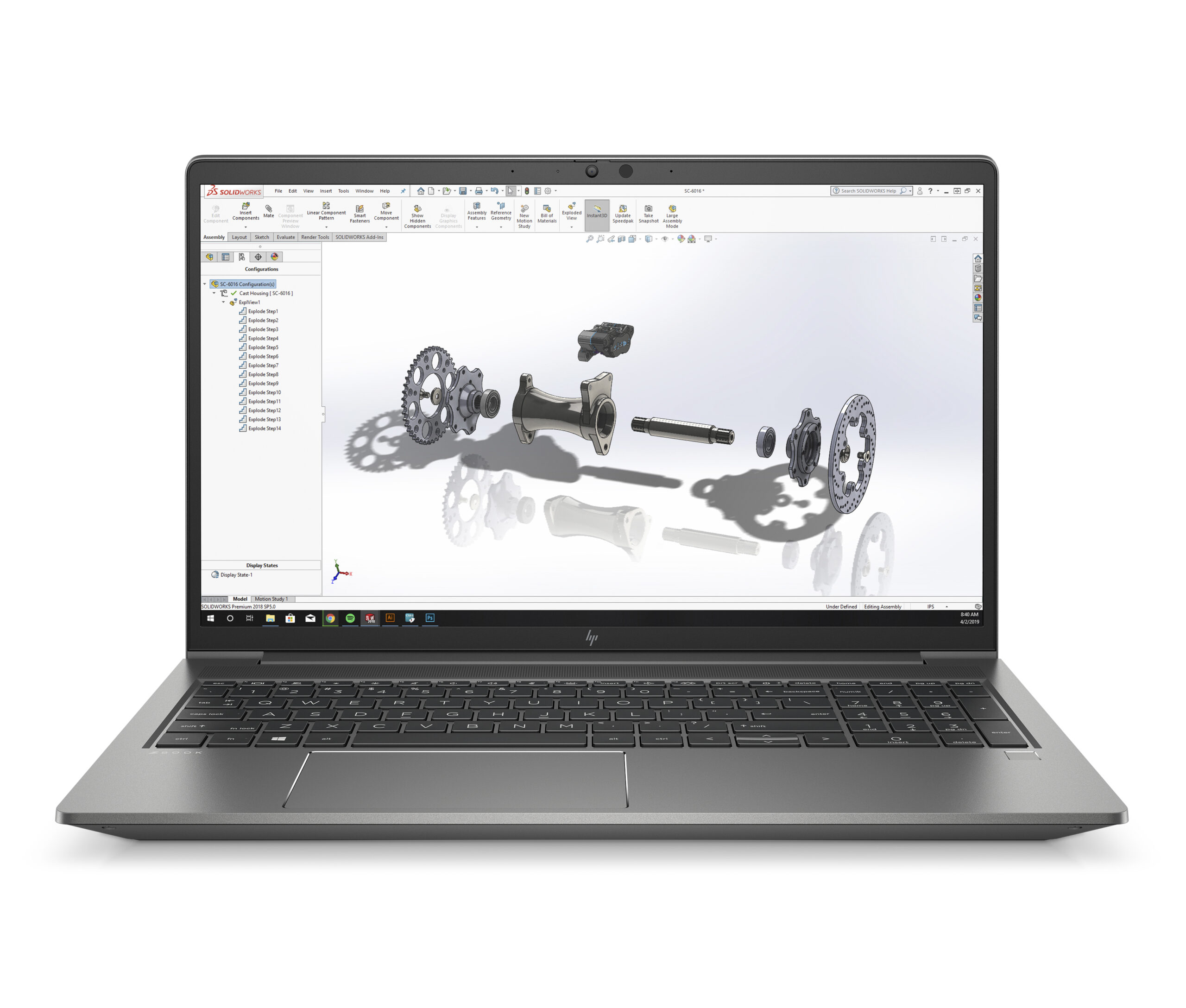 HP ZBook Power G7 Estación de trabajo móvil 39.6 cm (15.6″) Full HD Intel® Core™ i7 i7-10750H 8 GB DDR4-SDRAM 512 GB SSD NVIDIA® Quadro® P620 Wi-Fi 6 (802.11ax) Windows 10 Pro Gris