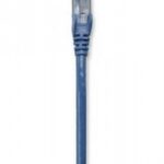 Cable De Red Utp, Cat6, 4.2M (14Ft), 100% Cobre, Contactos Chapa De Oro, Cable Patch Azul Intellinet 343305