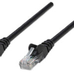 Cable De Red Utp - Cat6, 4.2M (14Ft), 100 Cobre, Contactos Chapa De Oro, Cable Patch Negro Intellinet 343350