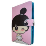 Funda Para Tableta Brobotix 345692 - 7 Pulgadas, Rosa, Vinipiel, Universal